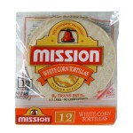 mission white corn tortillas